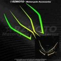 RZMOTO New Fairing Sticker Racing Applique Decals Front Bodywork For Kawasaki Ninja400 EX400|Decals & Stickers| - Officema